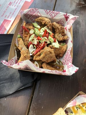 Salt and pepper chicken  at Döner Summer in York