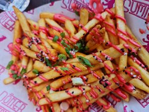 Garlic fries at Döner Summer in York