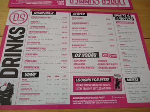 Drinks menu 09.05.2022 at Döner Summer in York