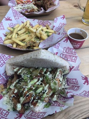 Chikn parm kebab  at Döner Summer in York