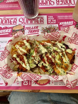Chick’n parm kebab  at Döner Summer in York