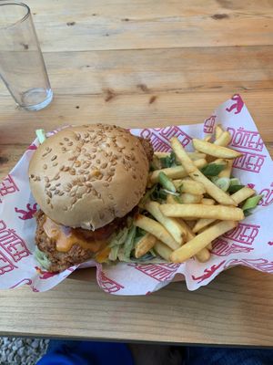 BBQ burger   at Döner Summer in York