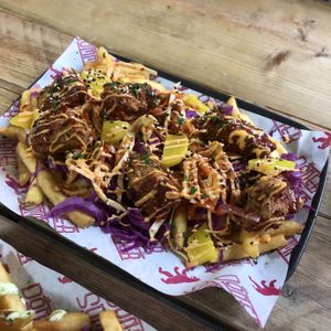 Korean bbq teller  at Döner Summer in York