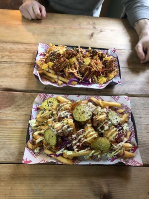 Both teller trays   at Döner Summer in York