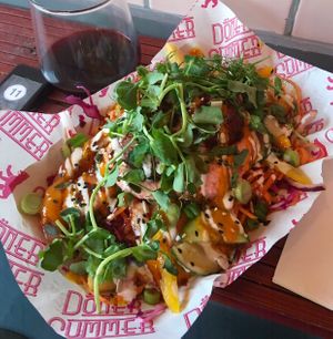 Yummy Doner with garlic fries 😍 at Döner Summer in York