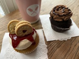 delicious!  at Crumbs & Doilies in London