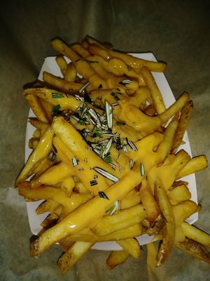 Vegan Truffle Cheese Fries. Yummy. at Toasted in Windermere