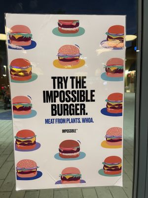 Impossible meat options. #Veganuary at Toasted in Windermere