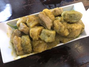 Gnocchi with pumpkin marinara  at La Masa Pizzería Conceptual in San Juan