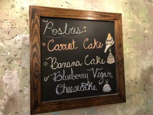 Desserts at La Masa Pizzería Conceptual in San Juan