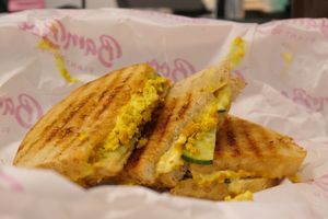 Egg mayo sandwich   at Bamboo Plant Power in Cape Town