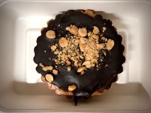 Peanut butter cup. at Bamboo Plant Power in Cape Town