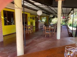 Lots of outdoor seating. Some indoors as well. at Casa Italia in Nuevo Arenal