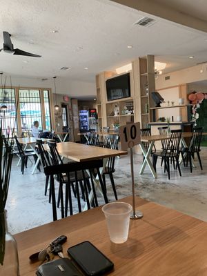 Inside at Korny Vibes in Houston