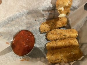 Mozz sticks  at Korny Vibes in Houston