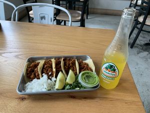 Tacos Al Pastor  at Korny Vibes in Houston