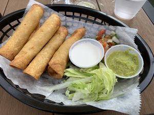 Flautas  at Korny Vibes in Houston