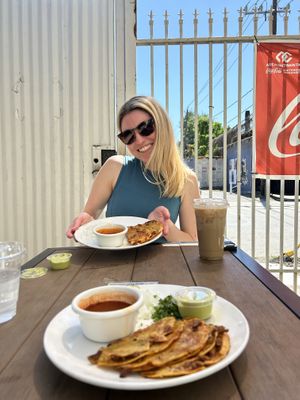 Birria tacos  at Korny Vibes in Houston