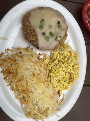 Chkn Fried Steak  at Korny Vibes in Houston