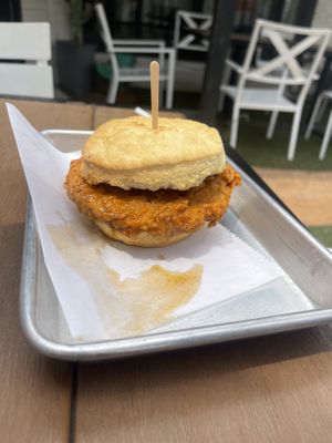 Chkn biscuit   at Korny Vibes in Houston
