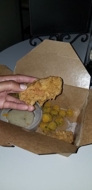 VFC box at Korny Vibes in Houston