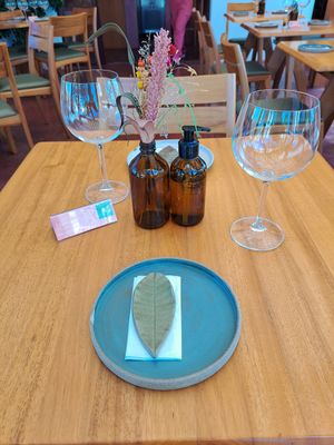 Table at Cajui in Sao Paulo