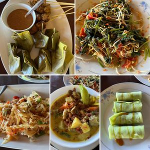 Dishes we made during my vegan cooking class    at Segara Lestari in Tejakula