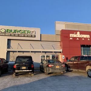 Outside entrance at BurgerFi - Midtown Mall in Anchorage