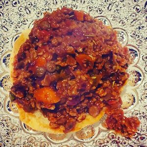 Sloppy Joe at Vegans of Seitan in City Of Orange