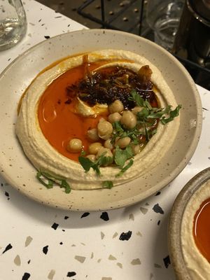Humus   at Bubala - Spitalfields in East London
