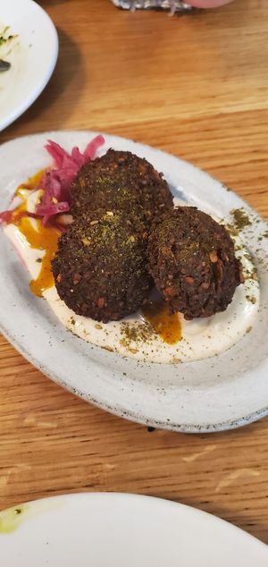 Falafel at Bubala - Spitalfields in East London