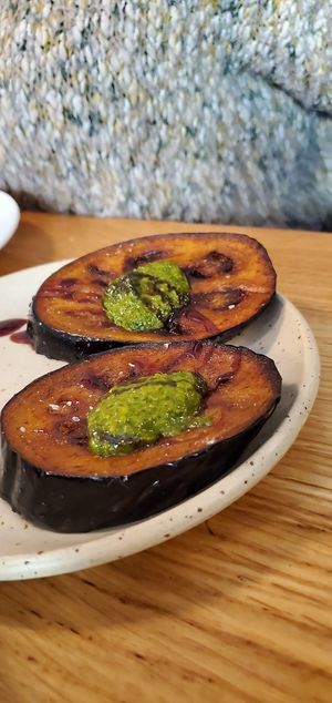 Aubergine at Bubala - Spitalfields in East London