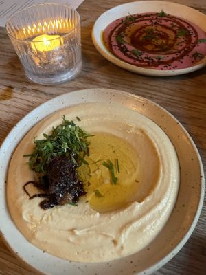 Hommus   at Bubala - Spitalfields in East London