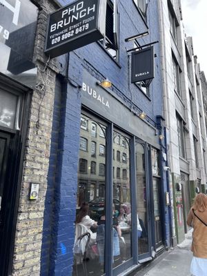   at Bubala - Spitalfields in East London