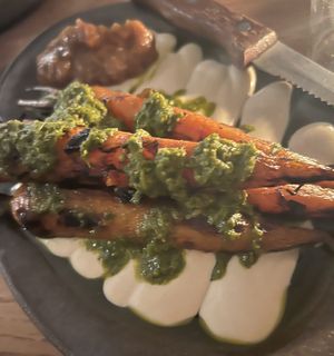 Carrots   at Bubala - Spitalfields in East London