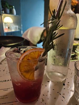 Gazoz: Plum shrub, cinnamon & star anise at Bubala - Spitalfields in East London