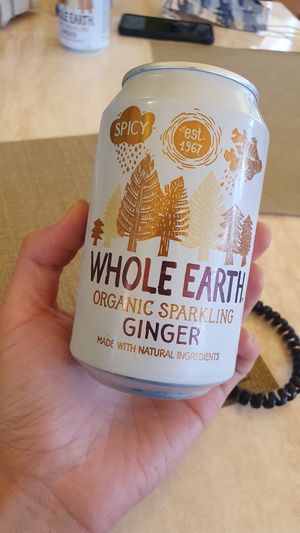 Organic drinks at La Rucola in Tenerife