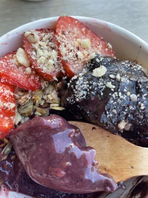  Close-up Açaí   at Jumi's Cafe in South Yarra