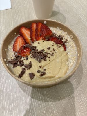 Protein Oats  at Jumi's Cafe in South Yarra