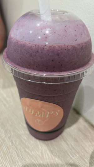 Nourish smoothie  at Jumi's Cafe in South Yarra