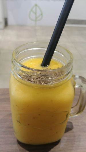 Tropical smoothie  at Jumi's Cafe in South Yarra