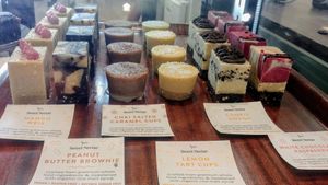 Raw sweet treats at Jumi's Cafe in South Yarra