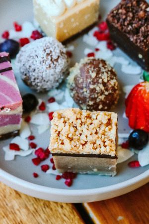 Raw treats at Jumi's Cafe in South Yarra