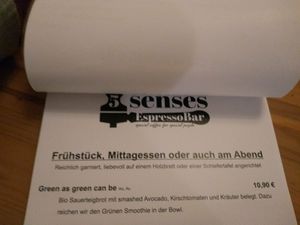 'green as green can be' at 5 Senses Espresso Bar in Bonn