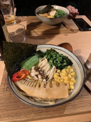 Vegan ramen  at Izumi in Moscow