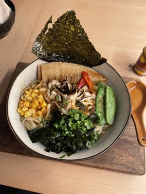 Vegan ramen  at Izumi in Moscow