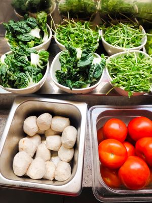 Greens at Pine Tree Cafe 长春树 - Lucky Plaza in Central Singapore