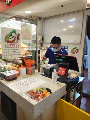 Cashier counter at Pine Tree Cafe 长春树 - Lucky Plaza in Central Singapore