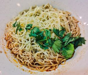 Wan ton noodles at Pine Tree Cafe 长春树 - Lucky Plaza in Central Singapore