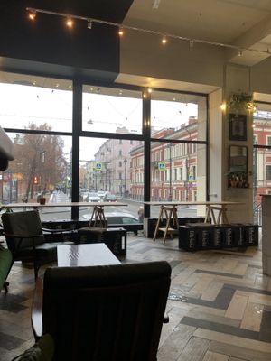 interior  at Stay Gold Pizza Spot in St Petersburg